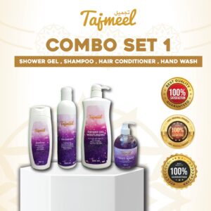 Kombo Set 1 (Shower Gel + Shampoo + Hair Conditioner + Handwash)