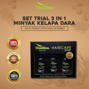Set Trial 3 in 1 Minyak Kelapa Dara